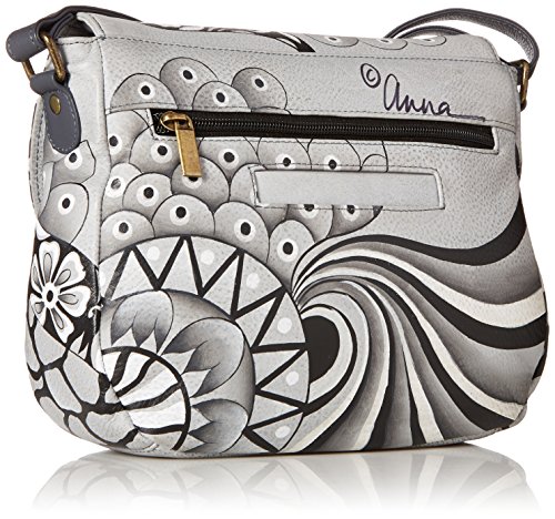 Anna by Anuschka Hand Painted Leather Women's Flap Crossbody2