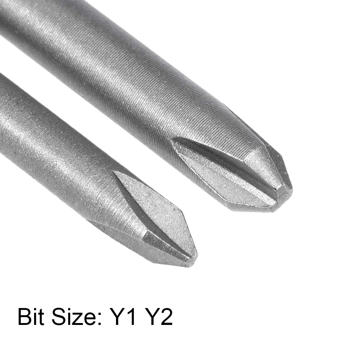 ティーズ ページ1 uxcell 2pcs 1/4 Inch Hex Shank Y1 Y2 Head Screw Driver Bit Set Y