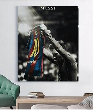 StellaStore Messi Kanvas Tablo, 20 x 30