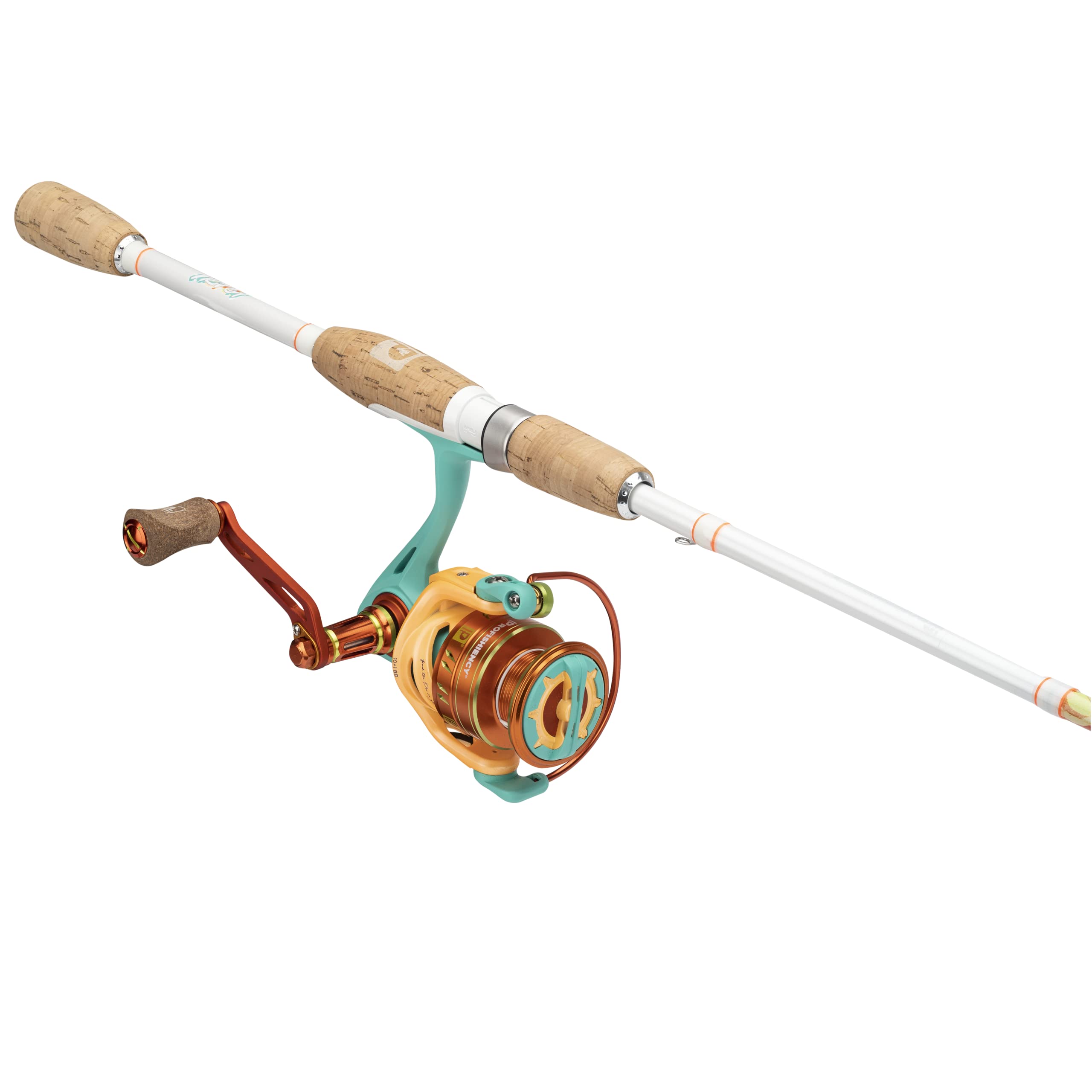 ProFISHiency: 6'7" Krazy Spinning Combo | 30 TON Carbon Blank | Premium Cork Split Grip Handle | Fuji Reel Seat