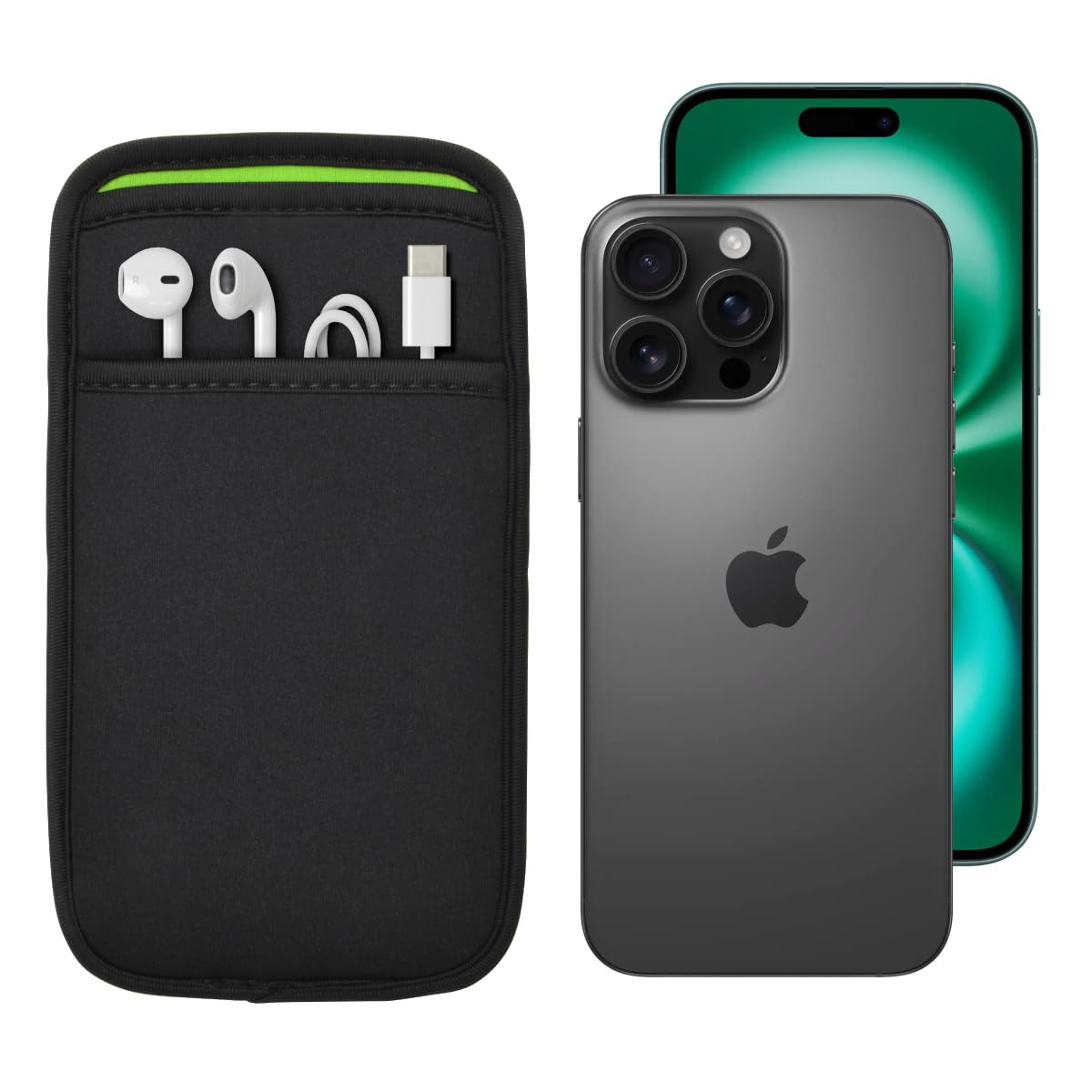 Amazon.co.jp: (ポケット付) iPhone 16 Pro MAX・16 Plus・15/14