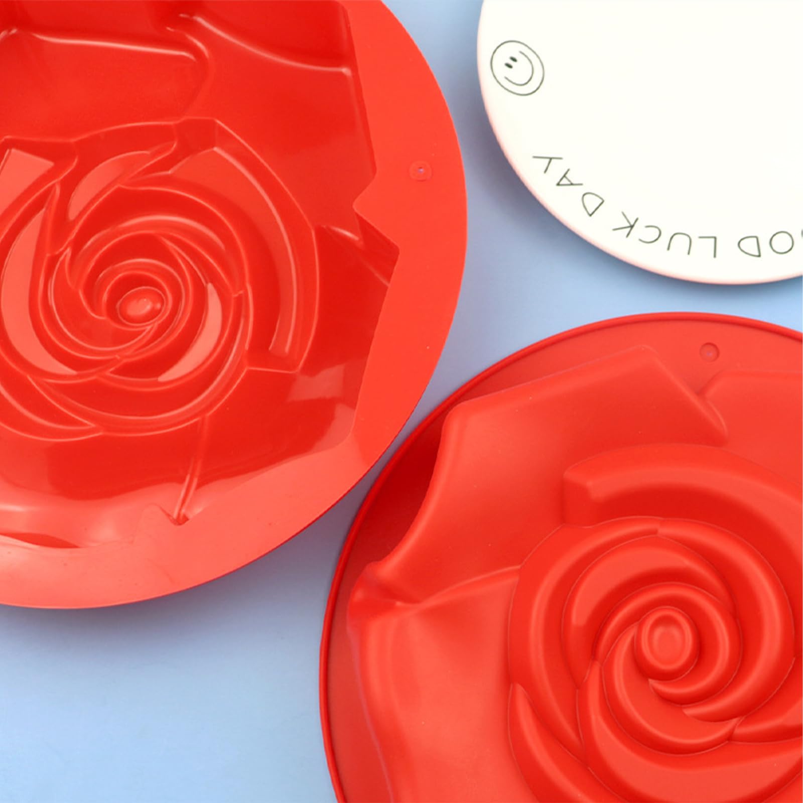 2 Stampi In Silicone Per Fiori 3D Con 2 Contagocce - 27 Design Di Rose, Margherite E Foglie Per Cupcake, Cioccolato, Sapone E Argilla