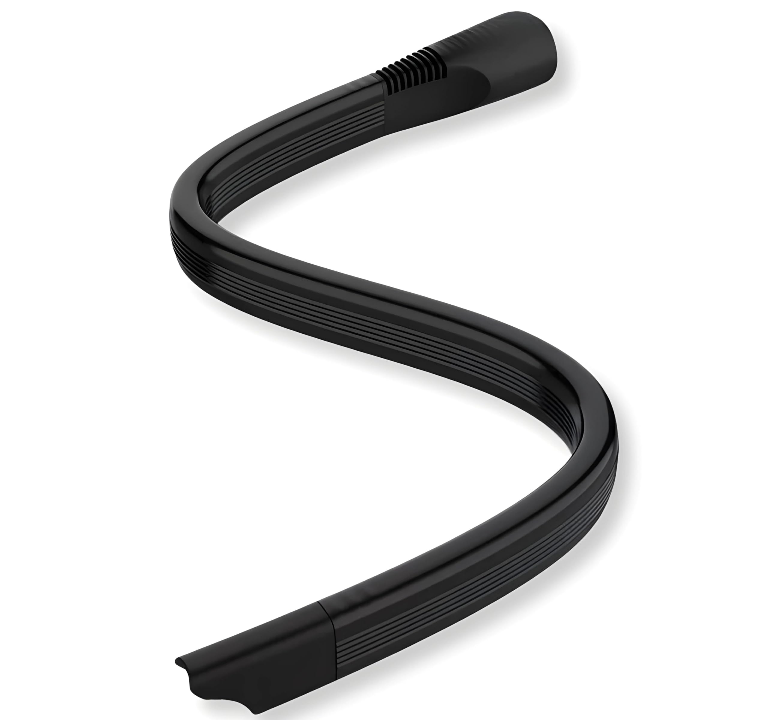Abc Products Black Compatible/Replacement Shark Flexible Long Bendy Crevice Nozzle Wand End Attachment Tool Head For Lift Away Duo Clean Rotator Upright Hoover Vacuum Cleaner