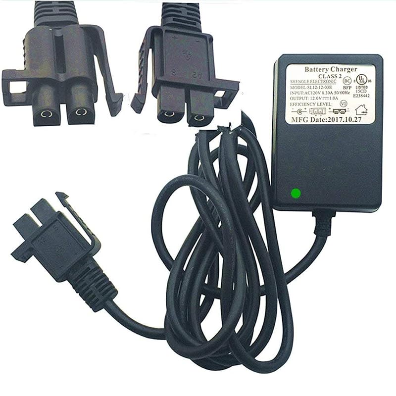 Carregador de Bateria 12 V LS com Plugue B-Type para Yamaha Raptor 700R, Toyota FJ Cruiser e Carros Elétricos Ride On