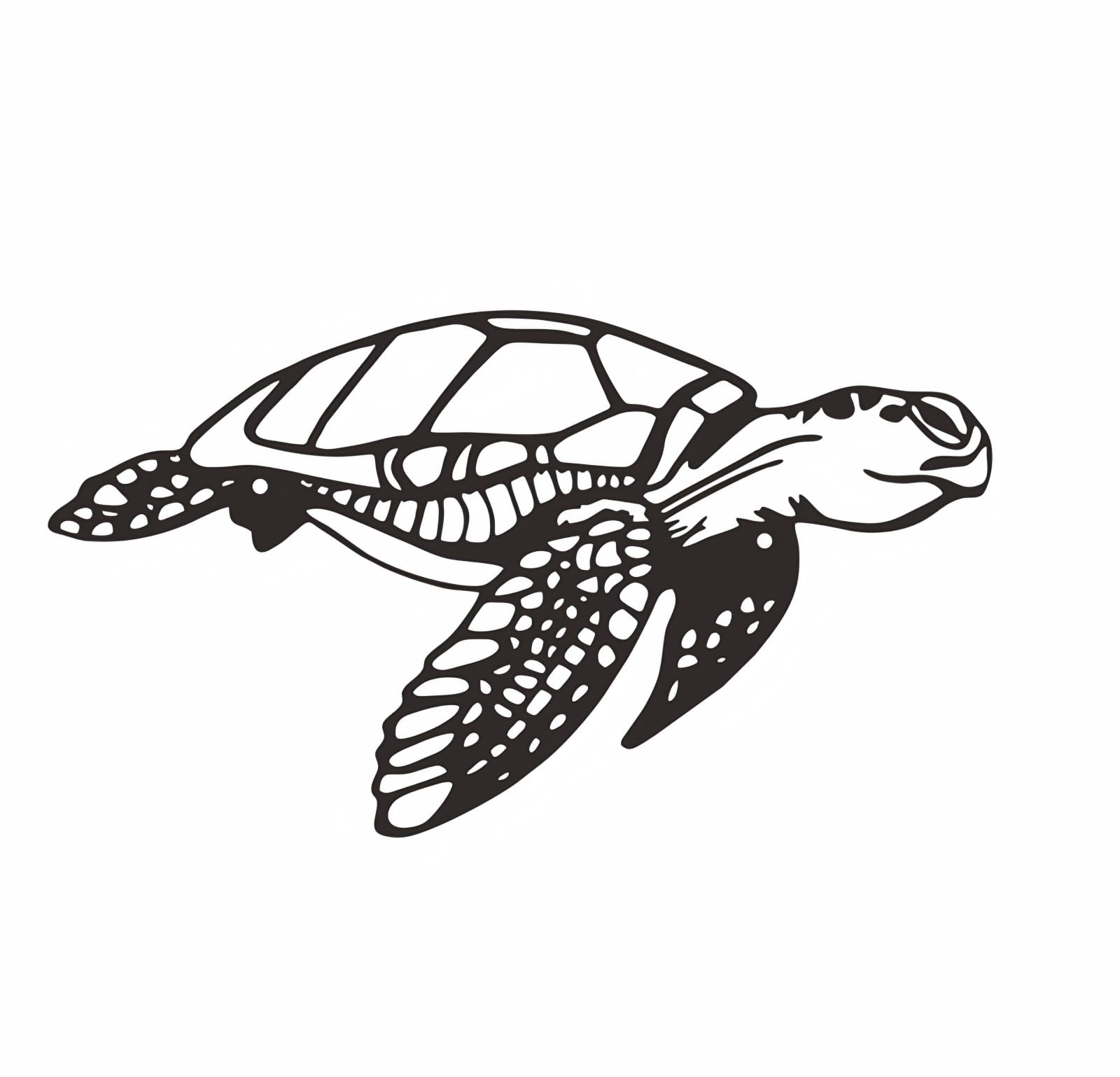 LEDAOU Metal Wall Decor Living Room Wall Art for Bedroom Bathroom Kitchen Outdoor Dining Room Office Housewarming New Home (Turtle)