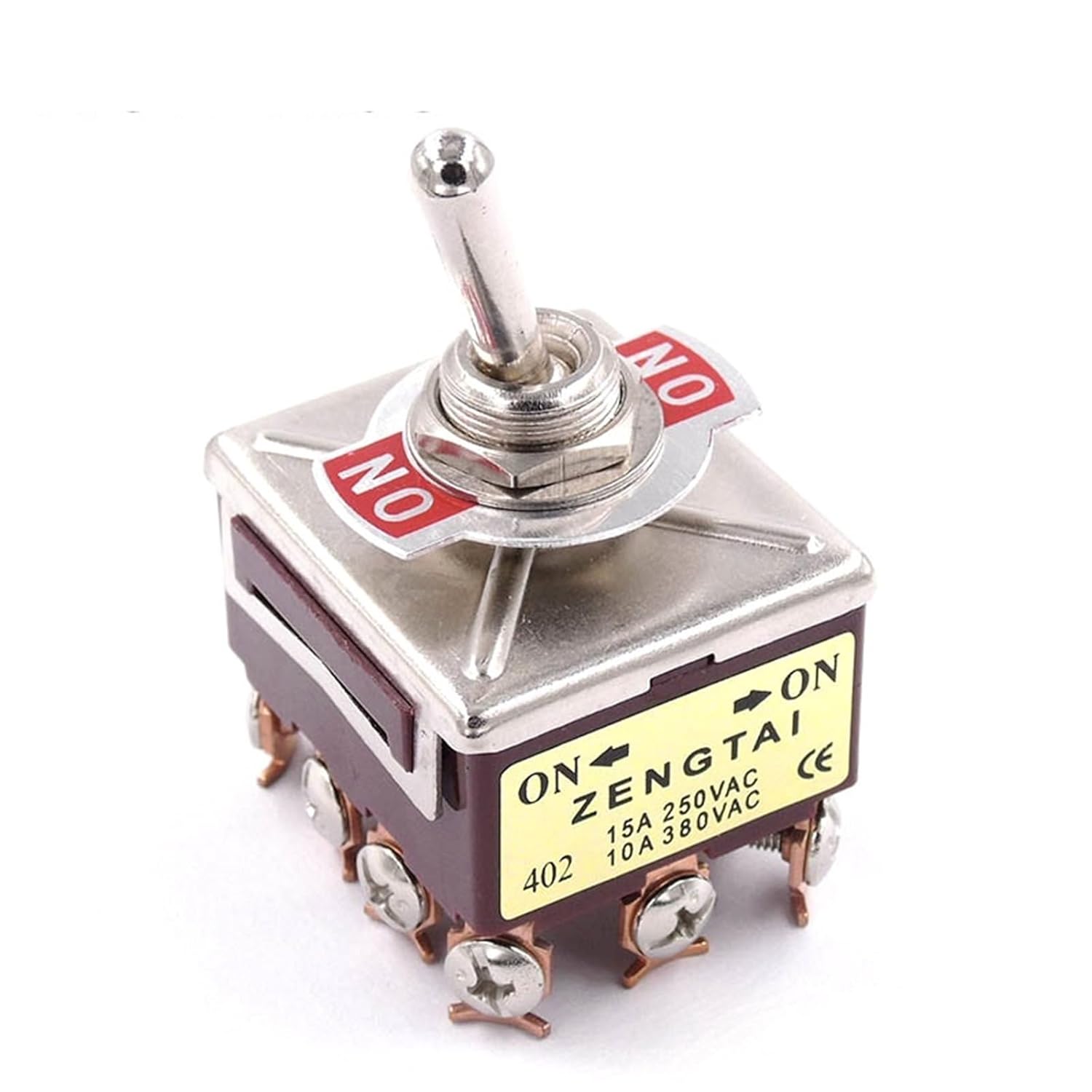 1PC 12mm Toggle Switch 15A/250VAC 2/3 Position on-on on-Off on-Off-on Rocker Switch 2pin 3pin 4pin 6pin 12pin Screw Terminals(1PC Cap)