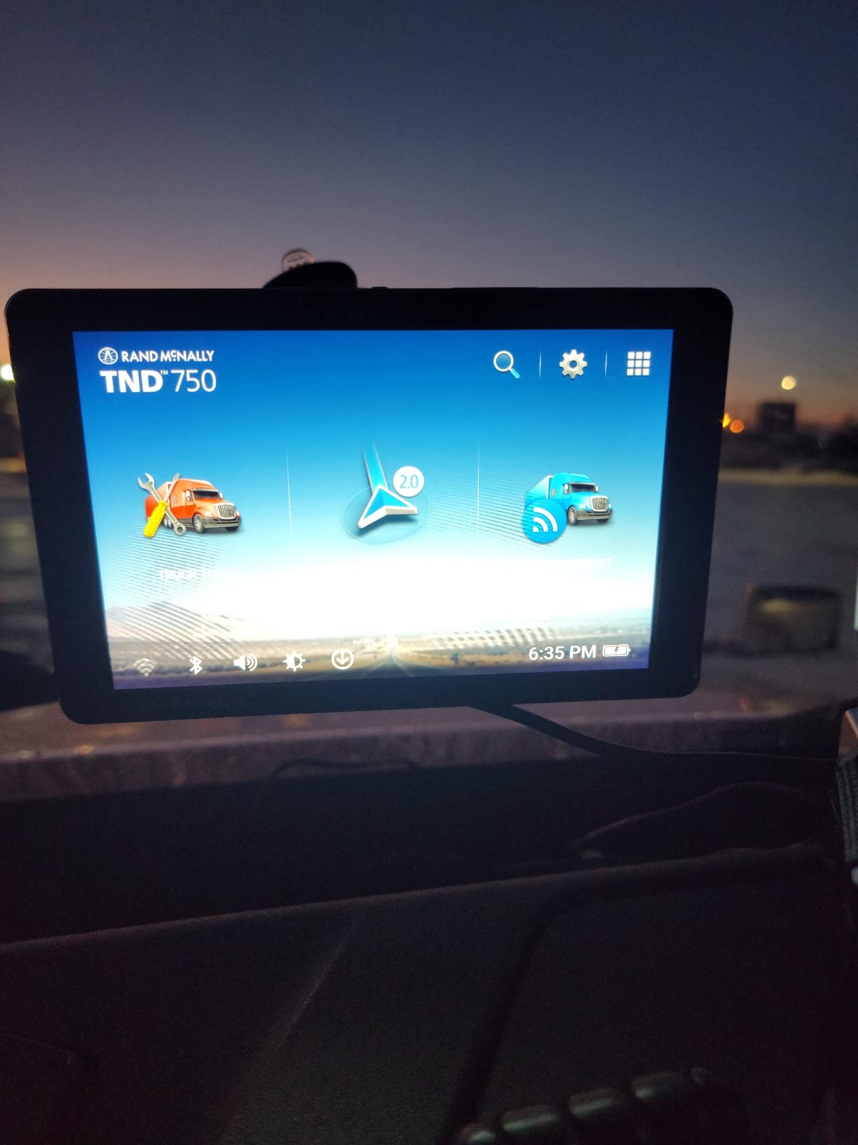 14/mo Finance Rand McNally TND 750 7inch GPS Truck Navigator,
