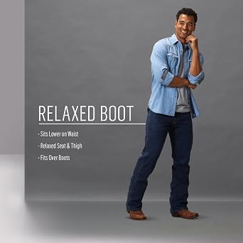 Wrangler Retro Relaxed Fit Boot Cut Jean