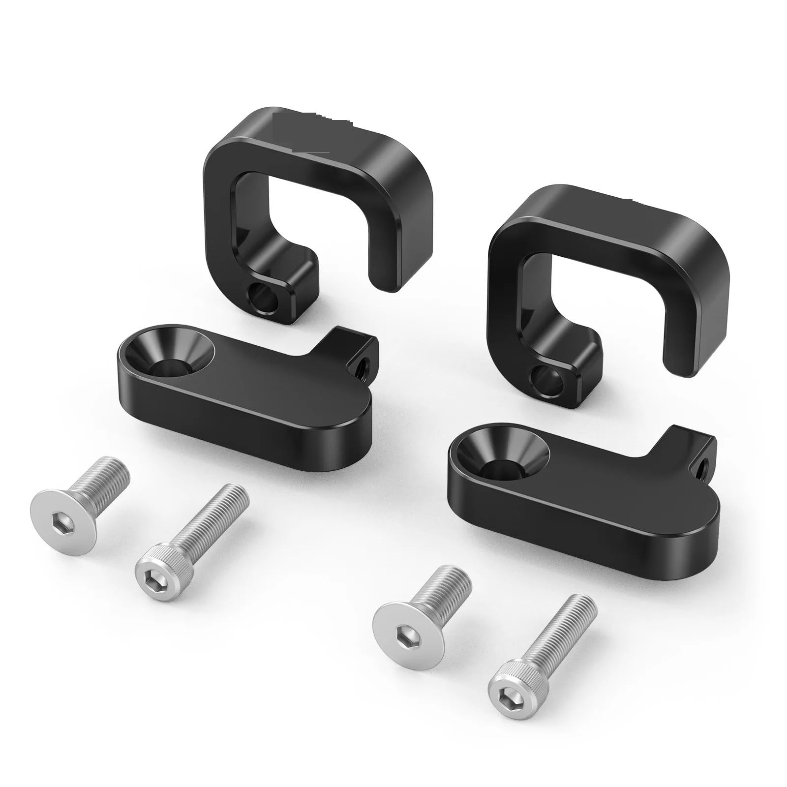 for Suzuki for DR650SE 1996-2024 DRZ400S DRZ400SM 2000-2024 Rear Brake Hose Guide Clamp DRZ400 DRZ400E RM125 RM250 RMZ250 RMZ450(Black)