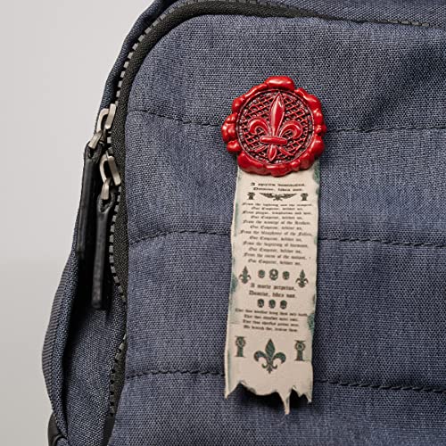Starforged Purity Seals Adepta Sororitas Szare Rycerze Ultramaryni Broszka Wisiorek Warhammer 40K, 144mm*40mm, Brak kamienia szlachetnego