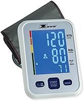 Vista 1 de Zewa Premium Automatic Blood Pressure Monitor with Bluetooth and Extra-Large Display for Android & iOS