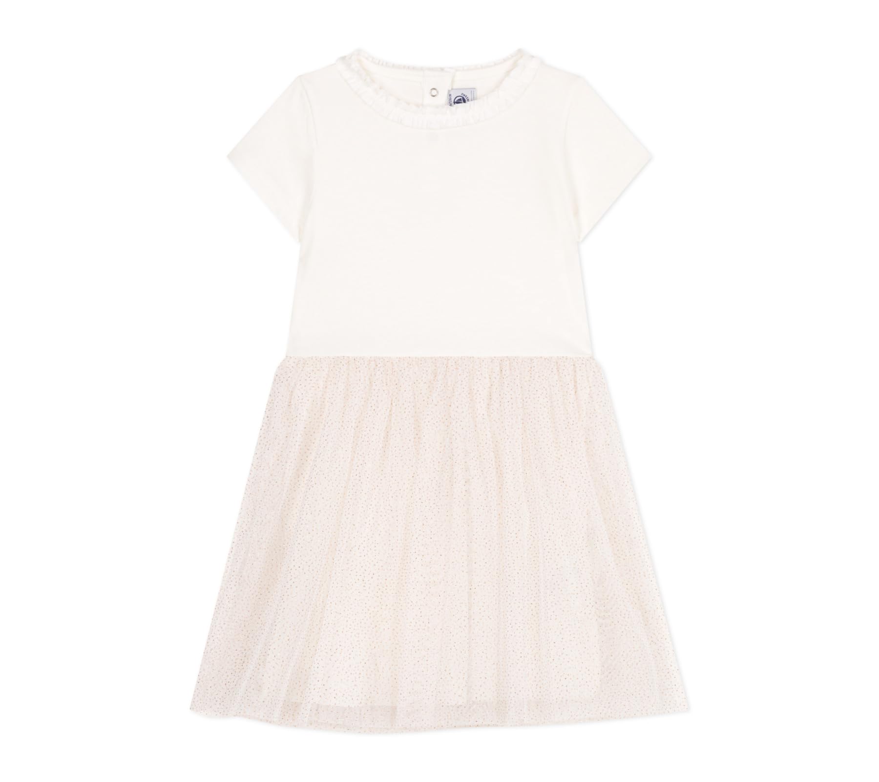 Petit Bateau Mädchen Kurzarmkleid