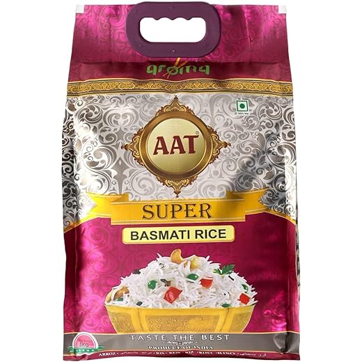 AAT Super Basmati Rice Natural Aroma Non Sticky & Fluffy Ide
