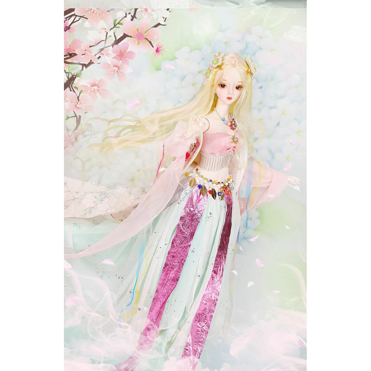 Amazon | KAKAA BJDドール フルセット 1/3 球体関節人形 60cm SD