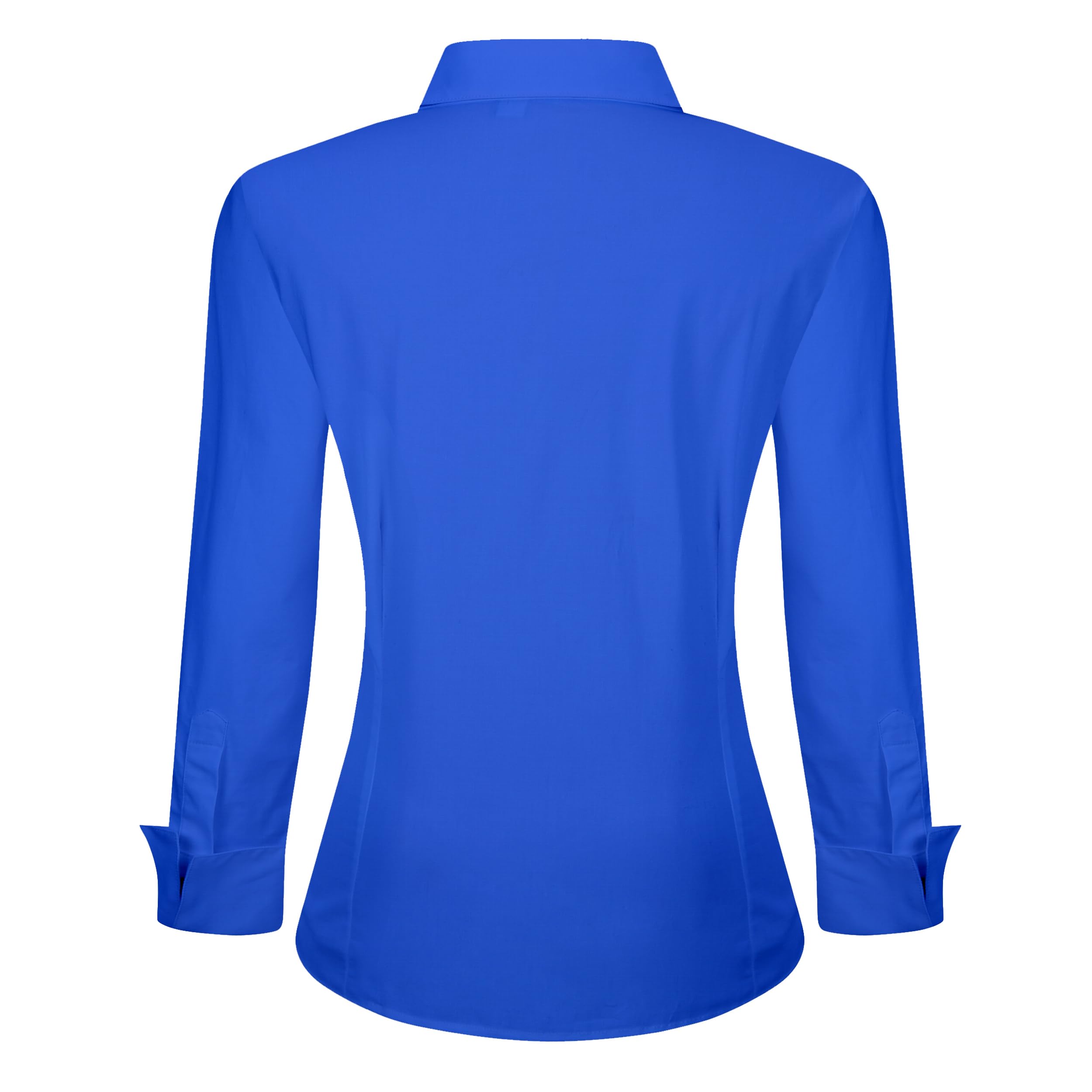 Alex Vando Bluse Damen Langarm Hemd Damen Stretch – Business Button Down Shirts, Bügelfrei Arbeitshemd Oberteile Tops Work