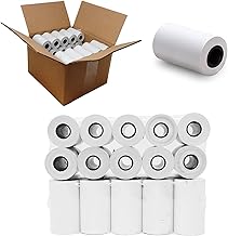 True-Ally 79MM x 25 mtr (3Inch) (55 GSM) Thermal Paper roll Ideal for Billing, POS Machine (TA-POS7925) (Pack of 10 Rolls) (79mm x 25mtr - 10 Rolls)