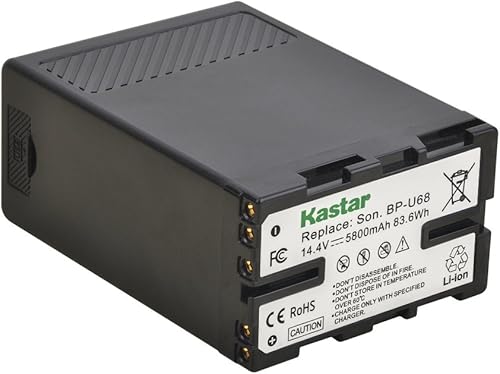 Miniatura 2 de Kastar BP-U68 - Batería multifuncional para Sony BP-U60 BP-U65 BP-U90 BP-U30 y Sony PMW-200 PMW-300 PMW-EX1 PMW-EX3 PMW-EX1R PMW-F3 PXW-FS5 PXW-FS7