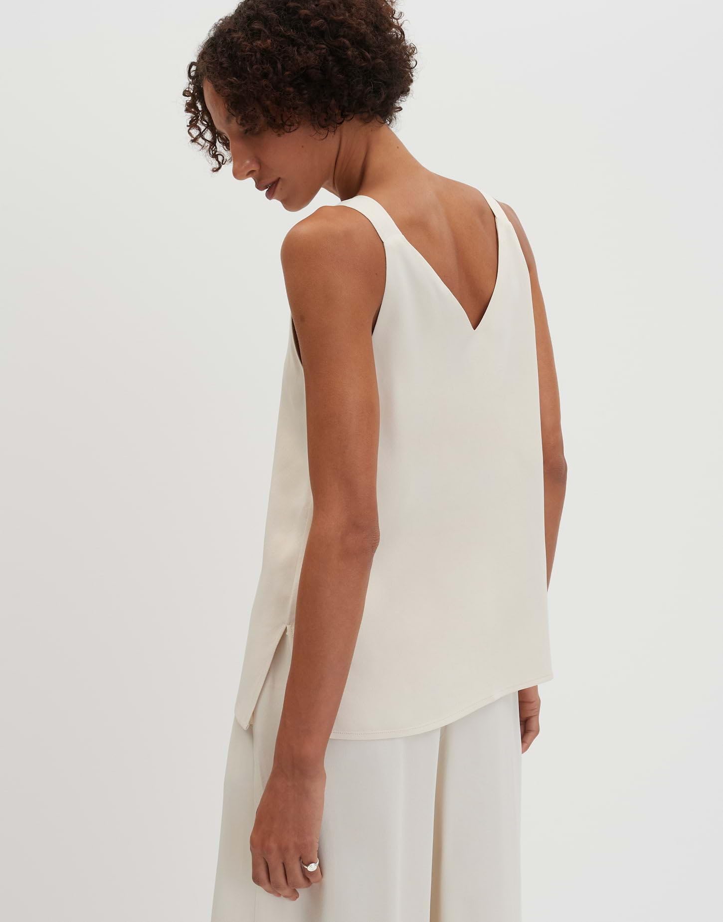 someday Damen Blusentop | Zartes Blusentop aus Viskose Crepe Regular Fit