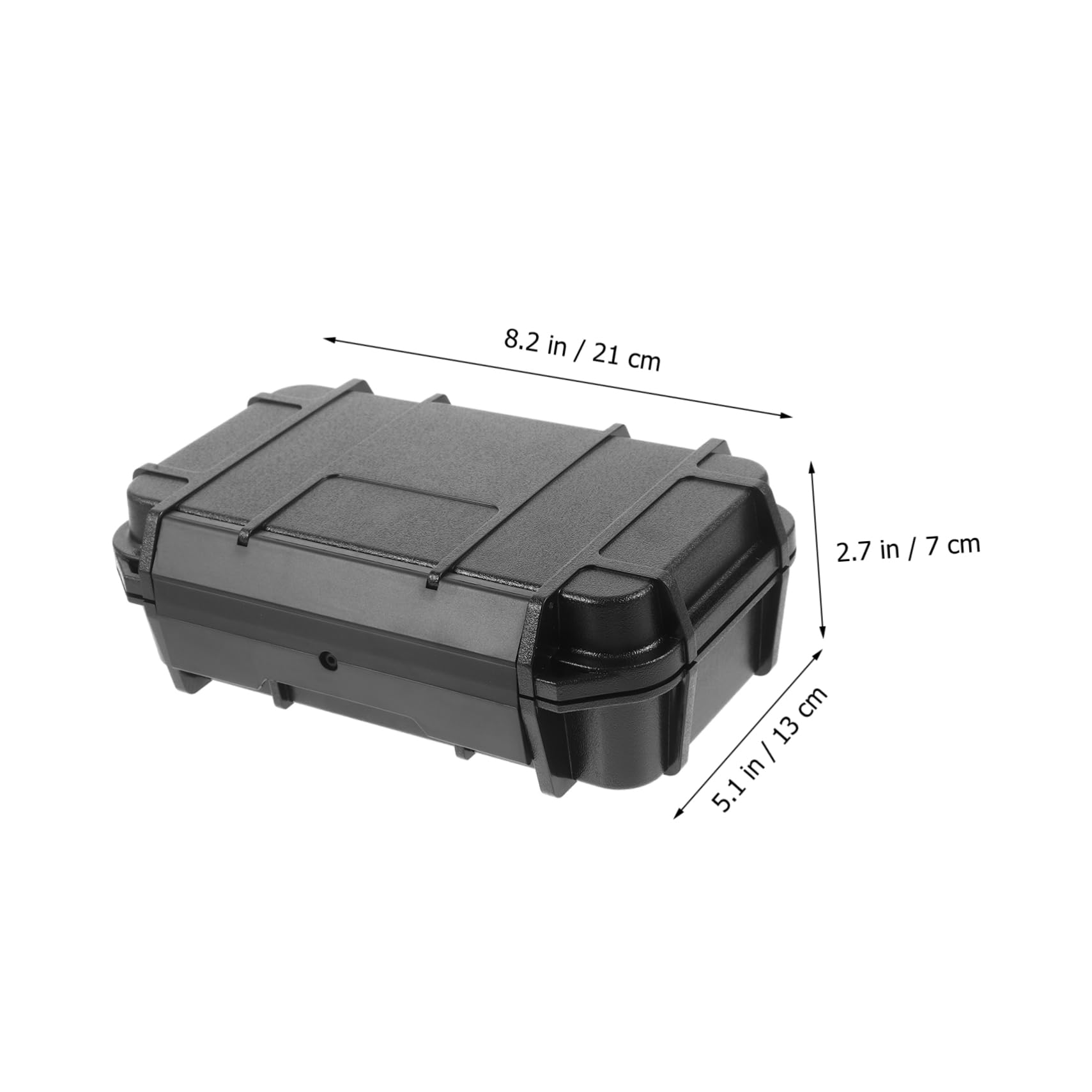 WHAMVOX Waterproof for Outdoor Shockproof Storage Box Double-layer Design Airtight Storage Container for Camping