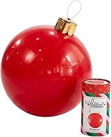 Vista 26 de Holiball Adorno inflable de vacaciones, decoración definitiva para interiores y exteriores, reutilizable y apto para almacenamiento, para bodas