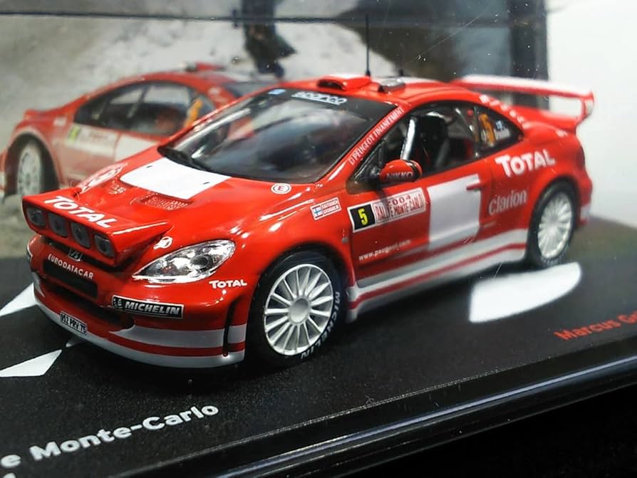 プジョー307WRC・2004（モンテカルロラリー）・M.グロンホルム・未展示
