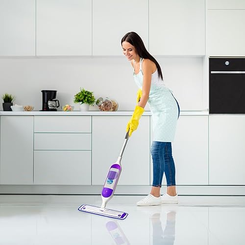 Miniatura 2 de Almohadillas reutilizables para trapeador compatibles con Swiffer PowerMop, almohadillas de microfibra de 15 pulgadas, repuestos lavables para mopa