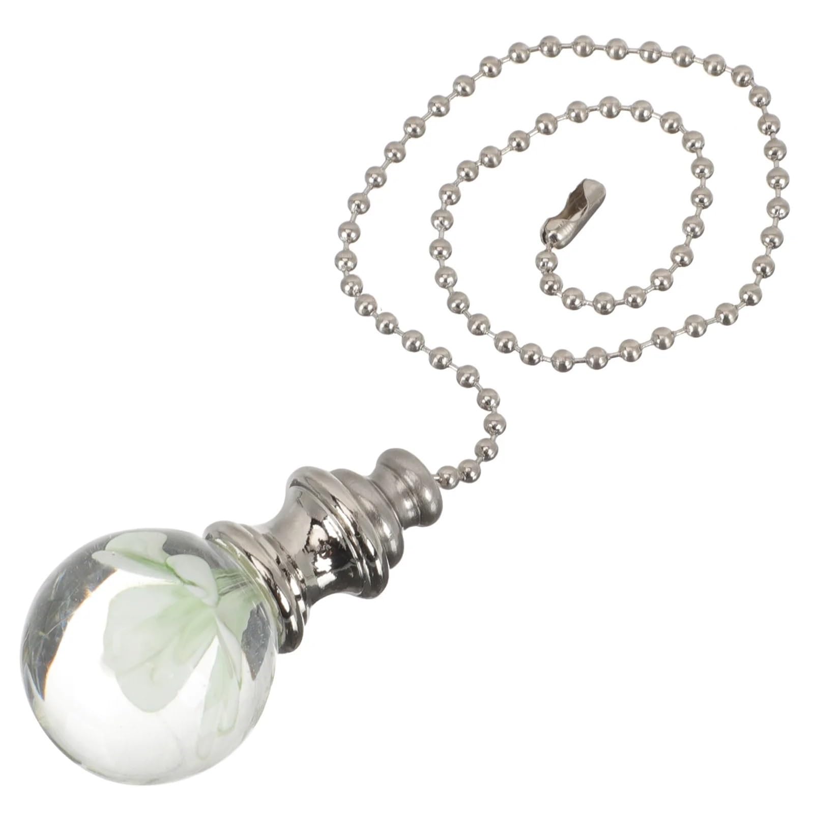 Gwyzax Fan Pulls for Ceiling Fans 3pcs Ceiling Fan Pull Chain Ornament for Light and Bathroom Fixture Elegant Extension