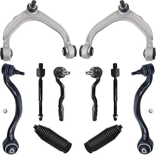 Miniatura 52 de Detroit Axle - Kit de suspensión frontal de 10 piezas para Ford Ranger Mazda B2300 B2500 B3000 B4000, 2 brazos de control superiores, 2 rótulas