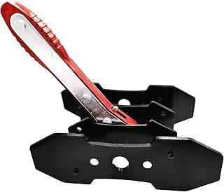 LAJIAOZ Red Brake Caliper Press Tool - Universal Automotive Ratcheting Brake Caliper Compress Piston Spreader Tools and 360 Degree Swing Ratchet Hand Tool for Car Repair and Replace