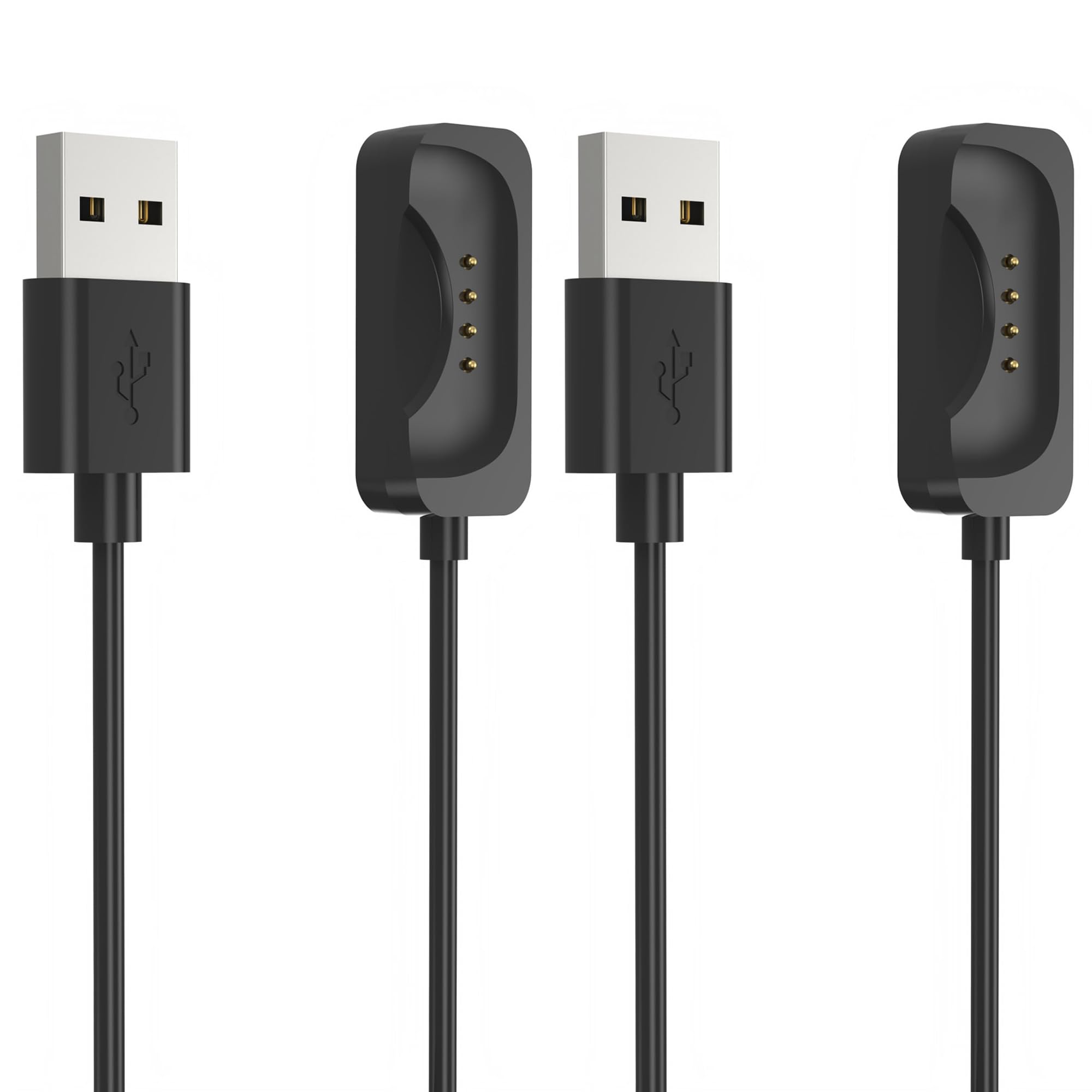 E ECSEM 2Pack Charger Cable Intended for ONEPLUS Watch 2 Smart Watch, 3.3Ft Replacement USB Charging Cable Dock Stand Cord for ONEPLUS Watch 2 Smartwatch Accessories