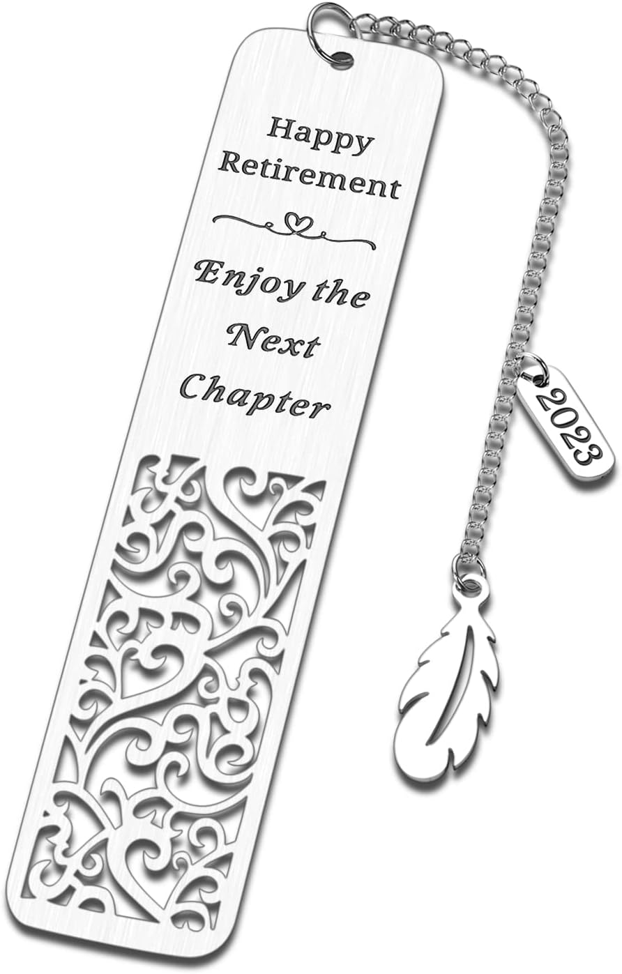 Retirement Gifts for Women 2023 Bookmarks for Book Lovers