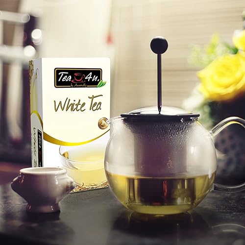 Miniatura 4 de Tea4U, blanco, té de ceilán, 25 bolsas de té