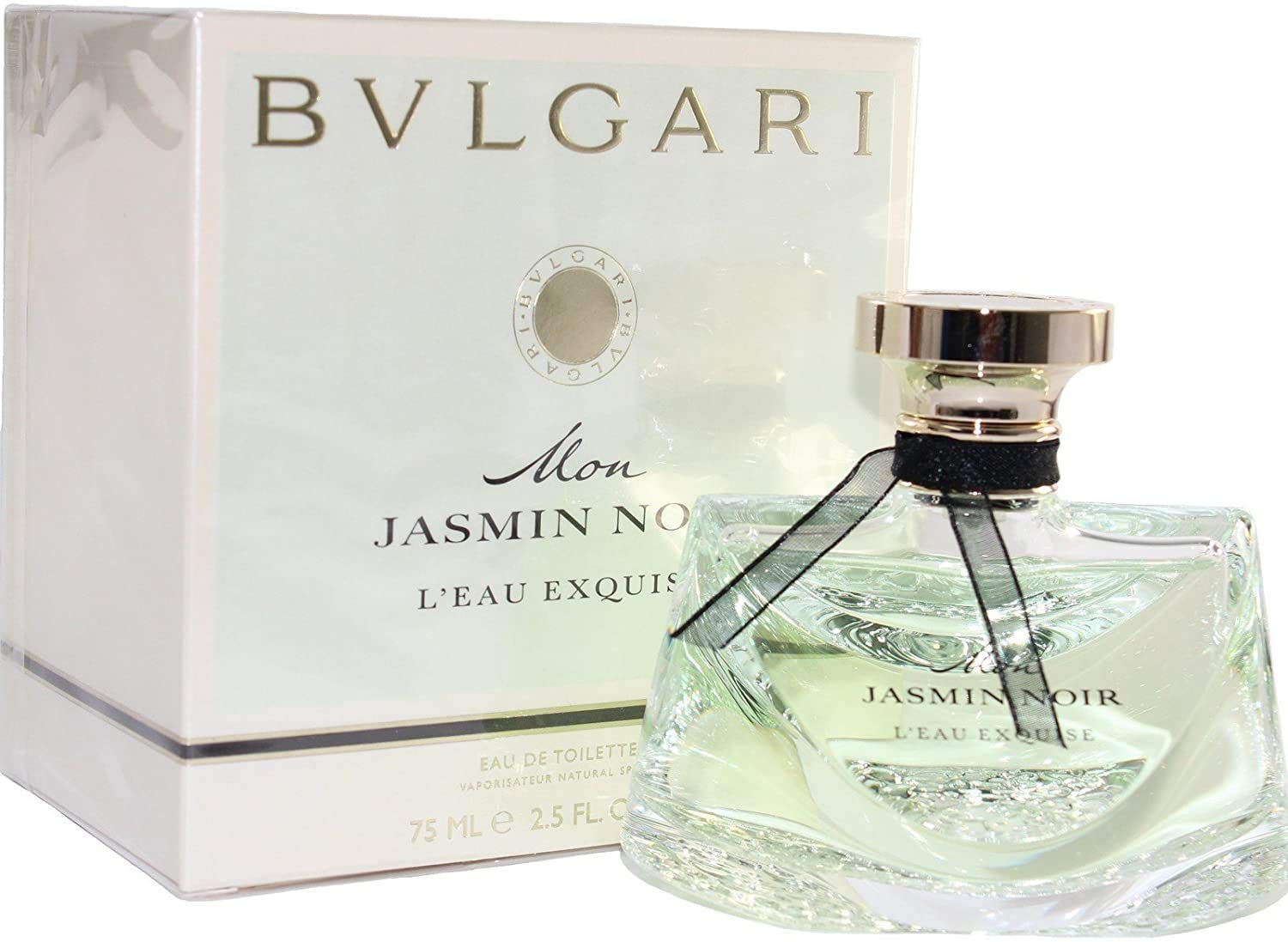 Bvlgari Mon Jasmin Noir L'eau Exquise Eau de Toilette Spray for Women , White , 2.5 oz