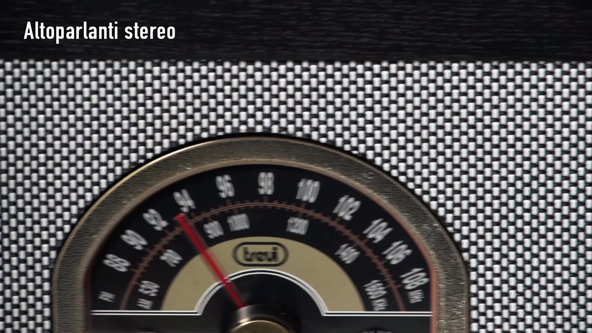 Giradischi Portatile Trevi TT 1020 BT Vintage - Wireless, USB, Altoparlanti Incorporati - Foto 4