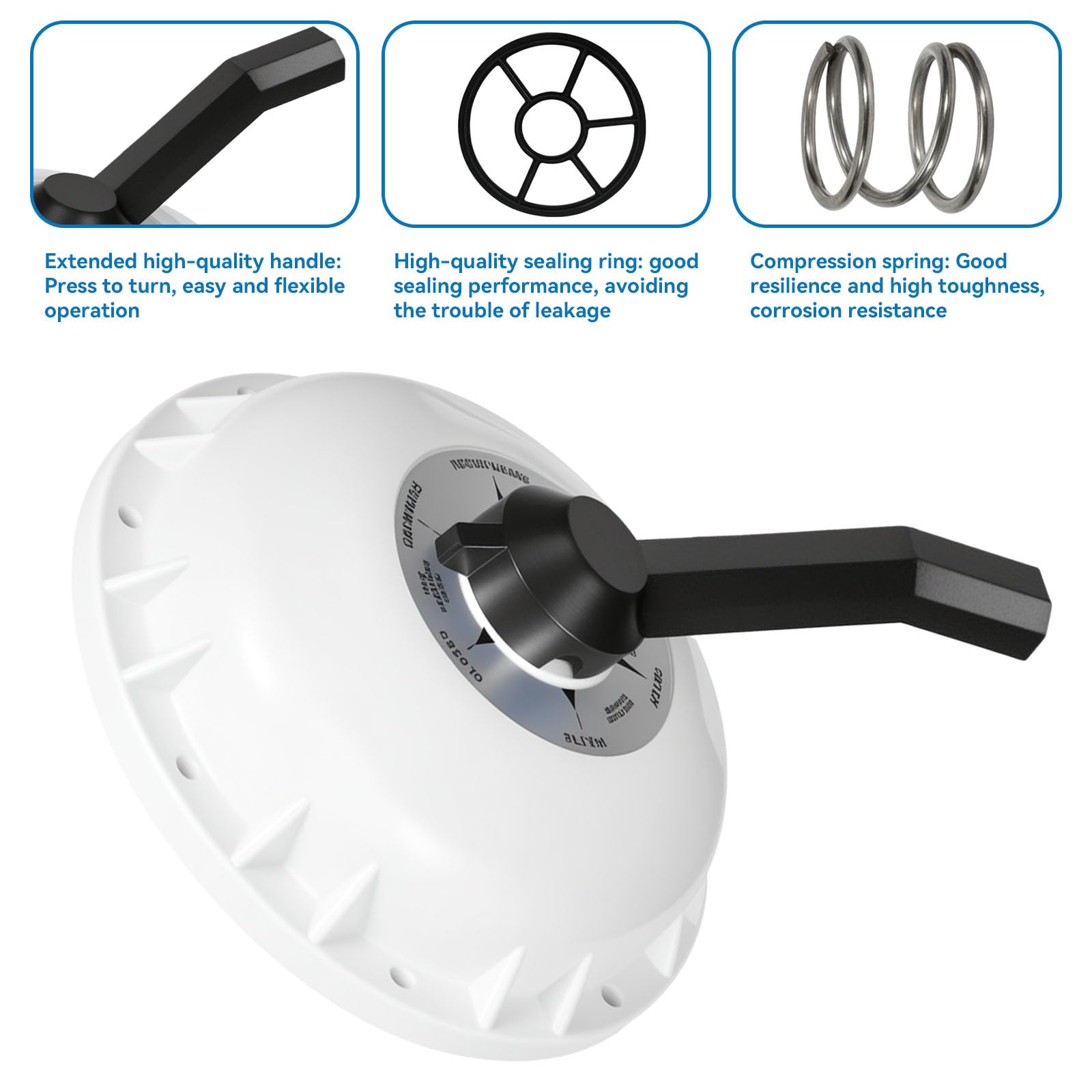 Amazon.com: 272422 Valve Top Assembly for 2 in Hiflow Pool and Spa