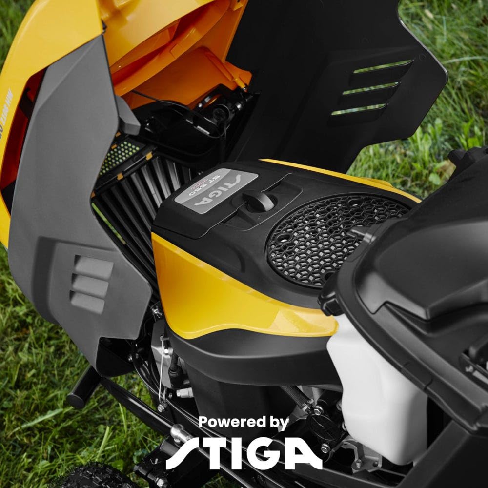 STIGA Tornado 5108 W Tondeuse Autoportée, 586 CC, 108 cm – Éjection Latérale, Transmission Hydrostatique – Pelouses jusqu'à 6 500 m²