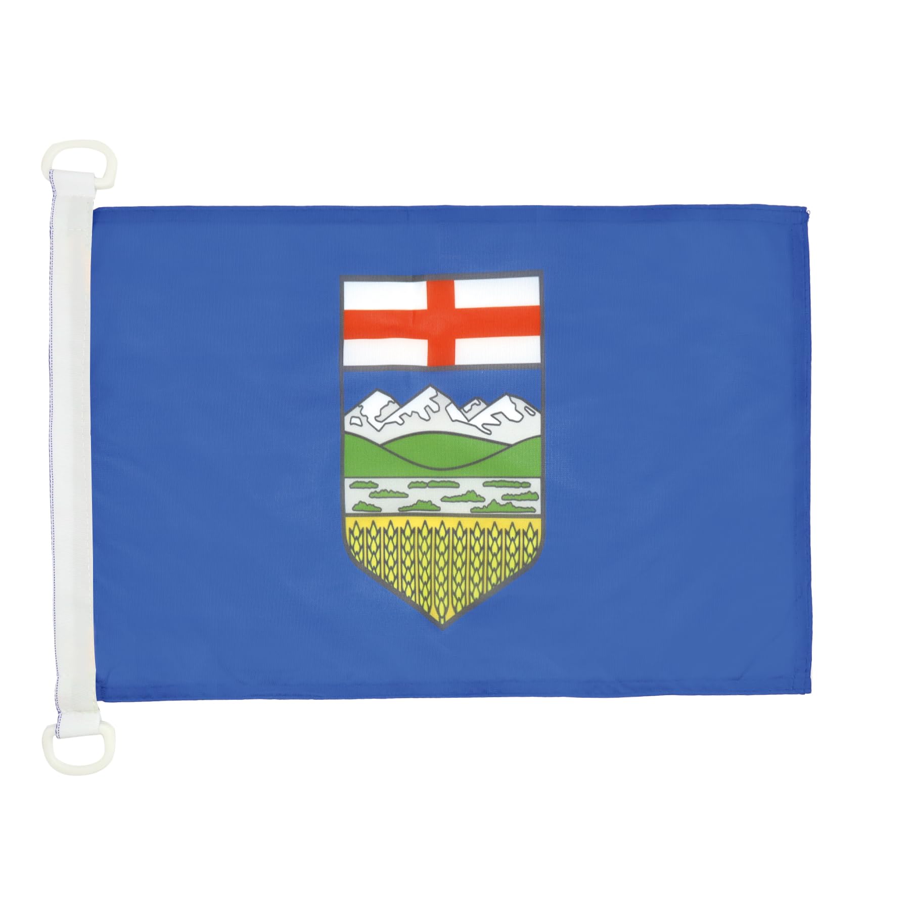 AZ FLAG Alberta Nautical Flag 18'' x 12'', Canada, Canadian region of Alberta flags 30 x 45 cm, Banner 12x18 in for boat — image 1