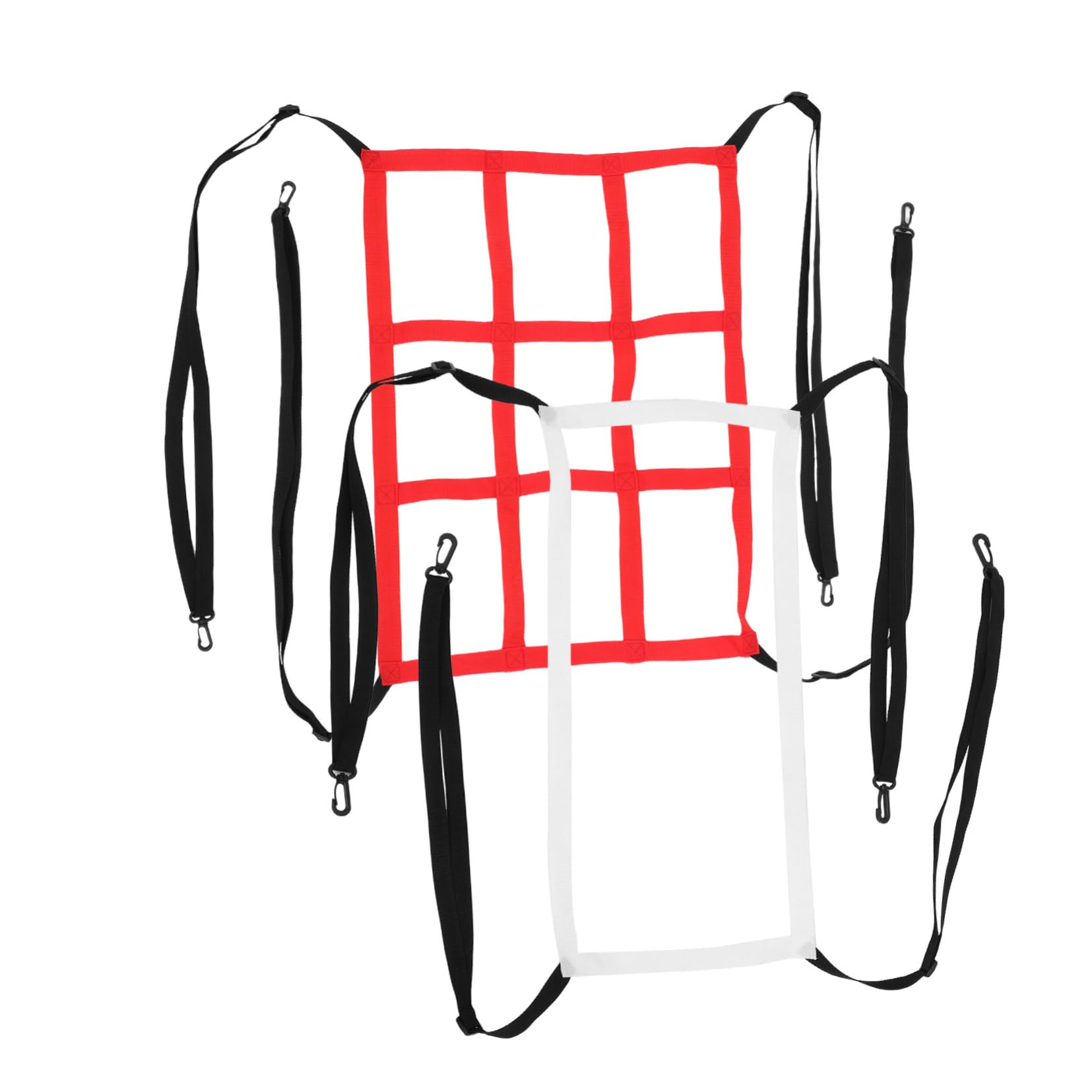 INOOMP 2pcs Pitch Back Target for Backyard Batting Cage Skill Development Durable Construction for Throwing and Fielding Practice