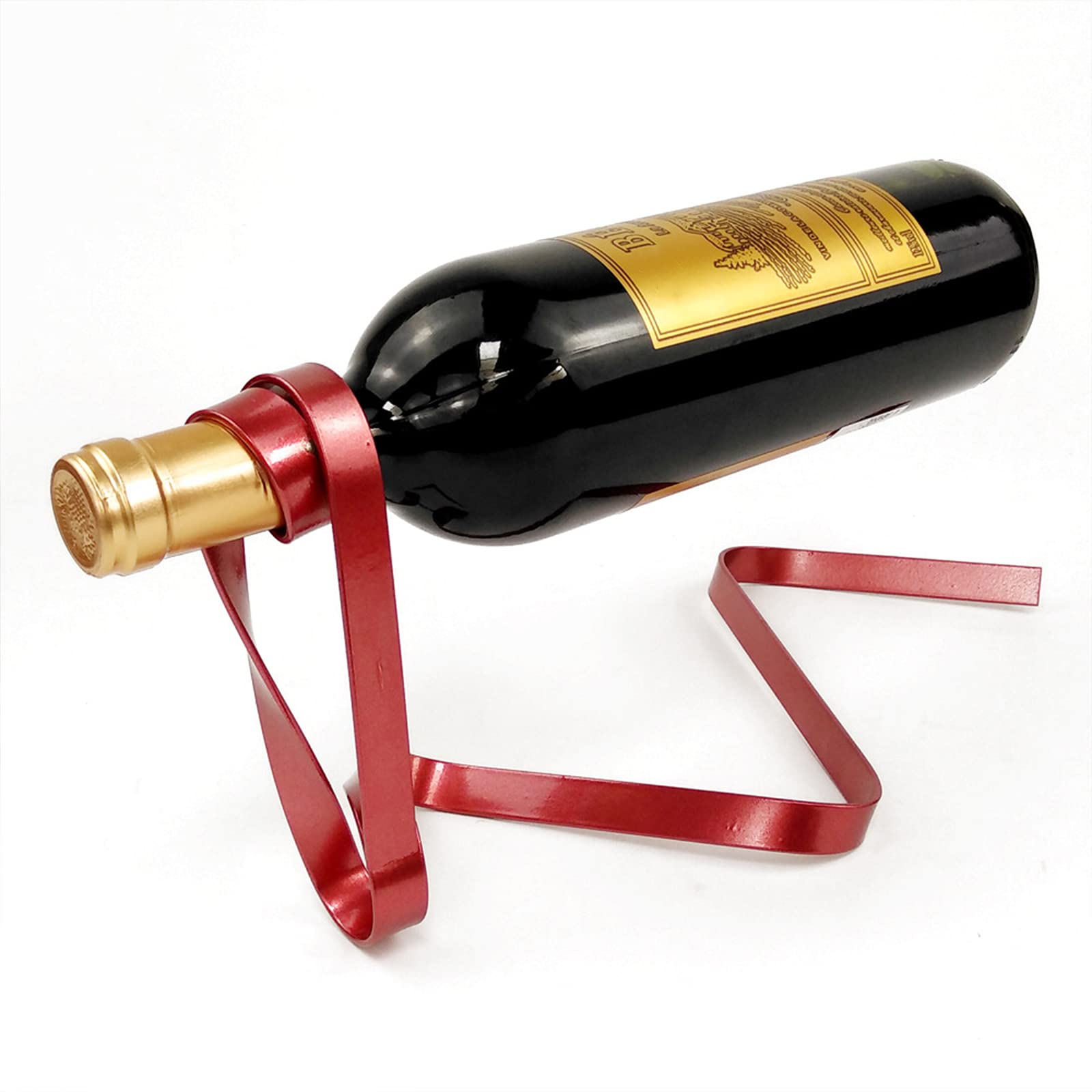Porte-Bouteille de Vin Flottant pour une décoration de table magique et unique