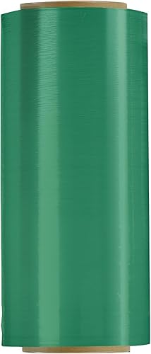 8NET - Envoltura elástica resistente de 20 pulgadas x 5000 pies, calibre 80, película retráctil de plástico verde, caja de 1 rollo