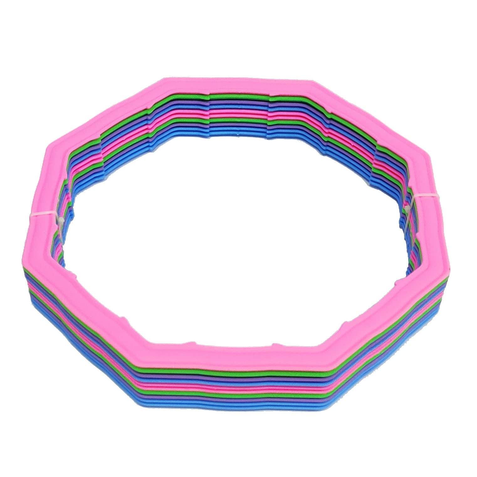 Ratna's Unicorn Hopscotch Junior Ring Game with Connectors & Spinner for Indoor & Outdoor Play Games for Kids 1