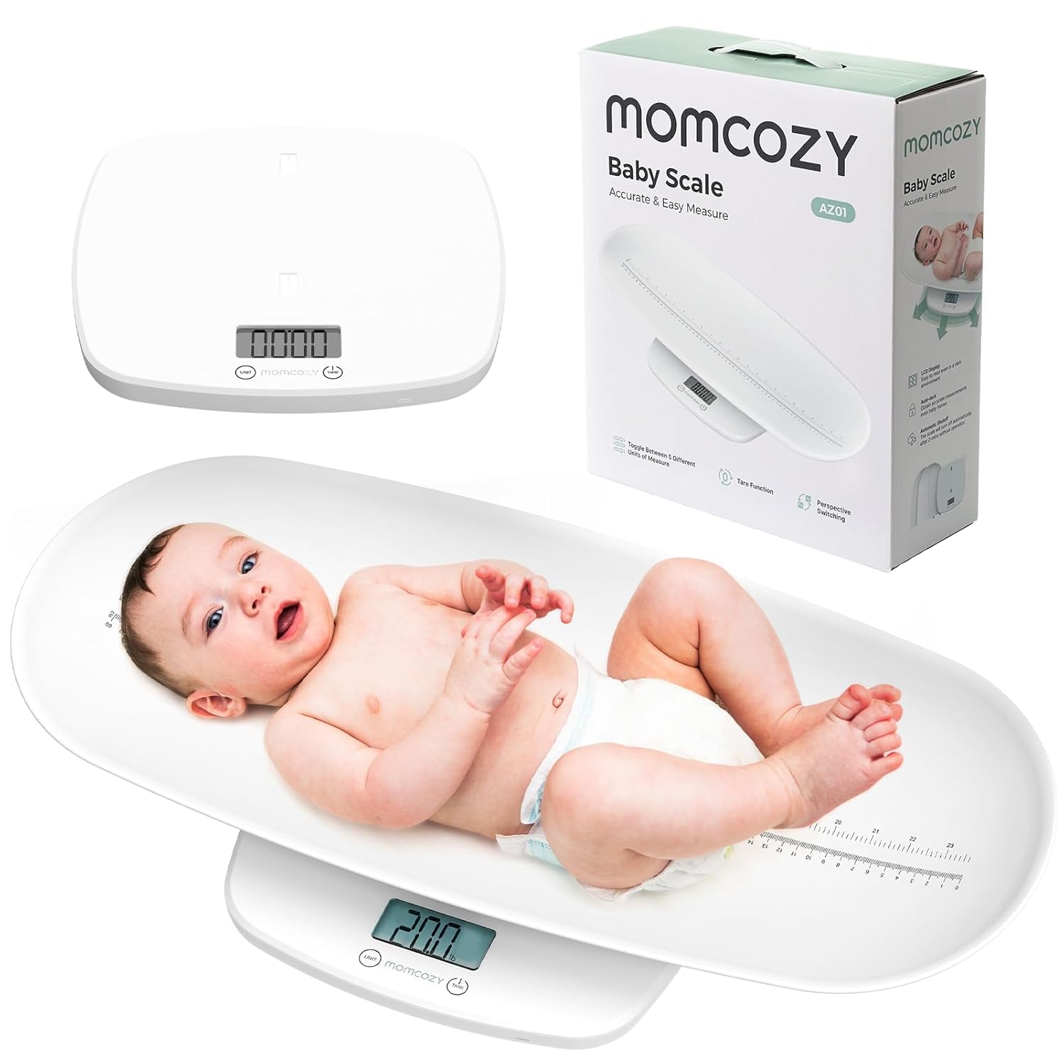 Momcozy Waga dla niemowląt dla noworodków, skala dla niemowląt