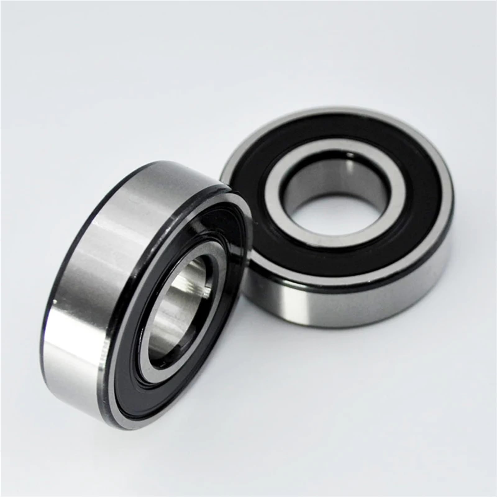 6203 2RS ​​ZZ 17 x 40 x 12 mm 6203RS 6203Z DDU 2Z Diamètre intérieur 17 mm Acier chromé Roulement à billes 2 pièces (6203 ZZ normal)