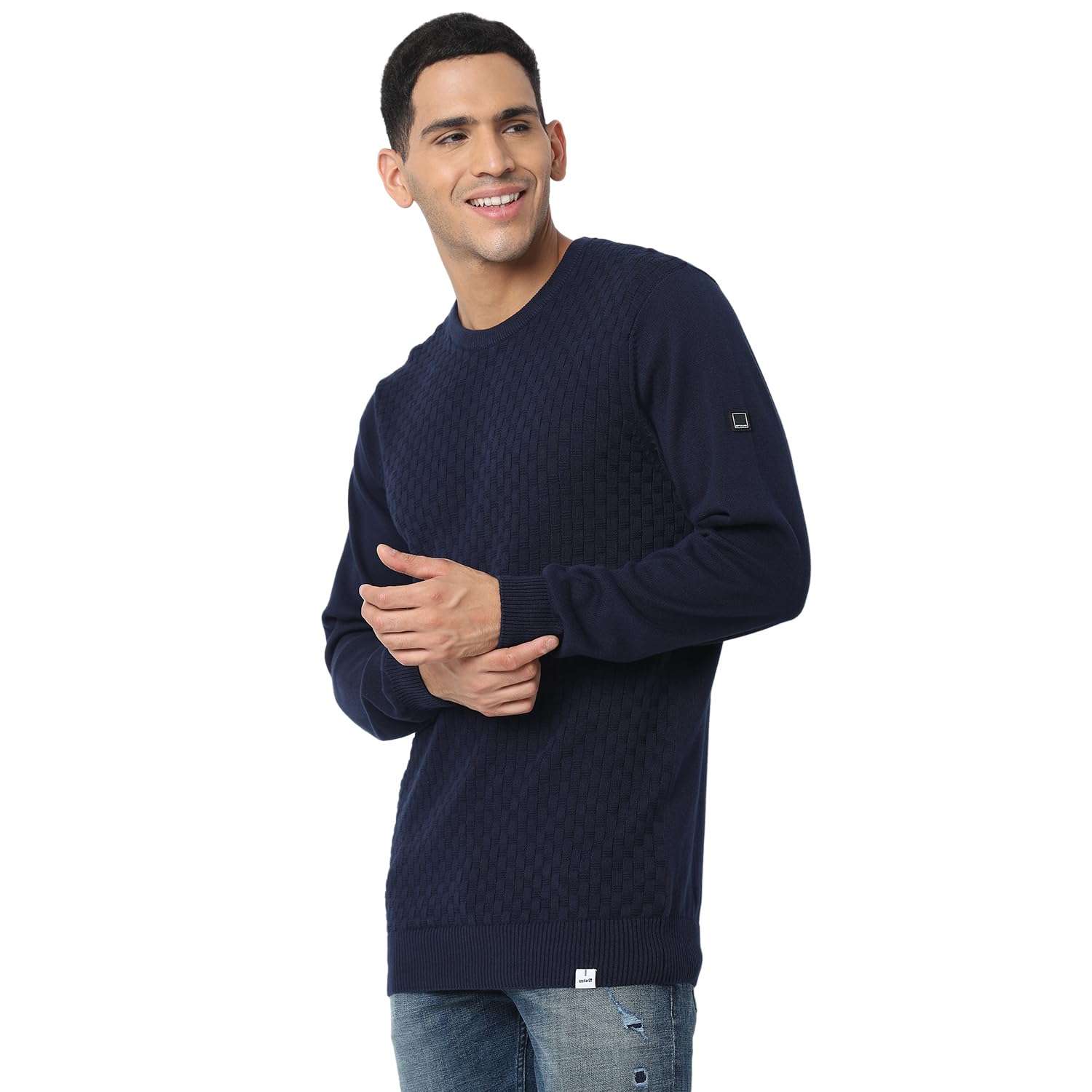 spykar Men's Cotton Round Neck Sweater-picture-25