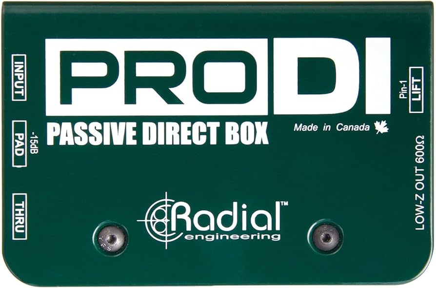 Radial Pro DI パッシブダイレクトボックス Amazon.com: Radial Pro DI Passive Direct Box : Musical