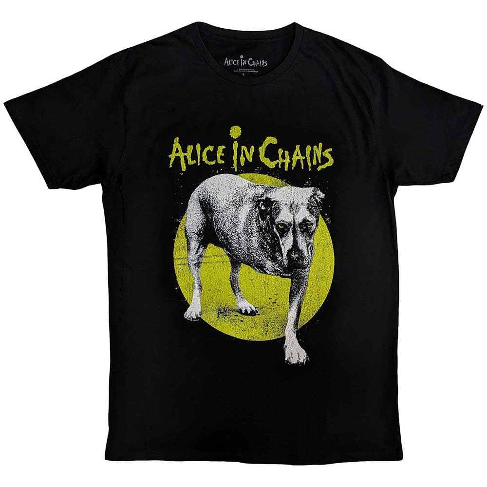 Rock Off officially licensed products Alice in Chains Three Legged Dog T Shirt XXL Black