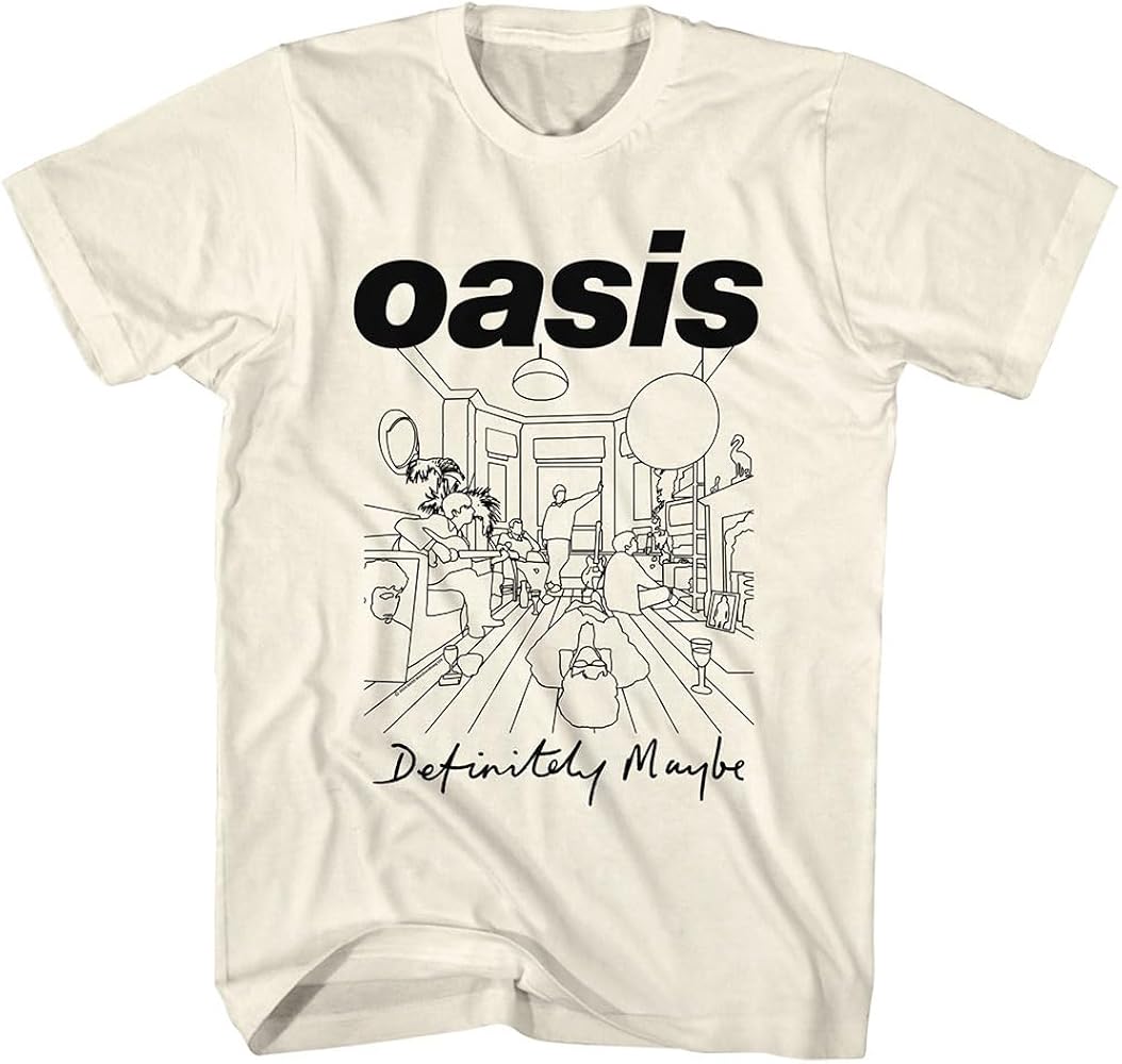 oasis Definitely Maybe 1994年　ヴィンテージ　Tシャツ Amazon.com: Oasis Band T Shirt Definitely Maybe Adult Natural