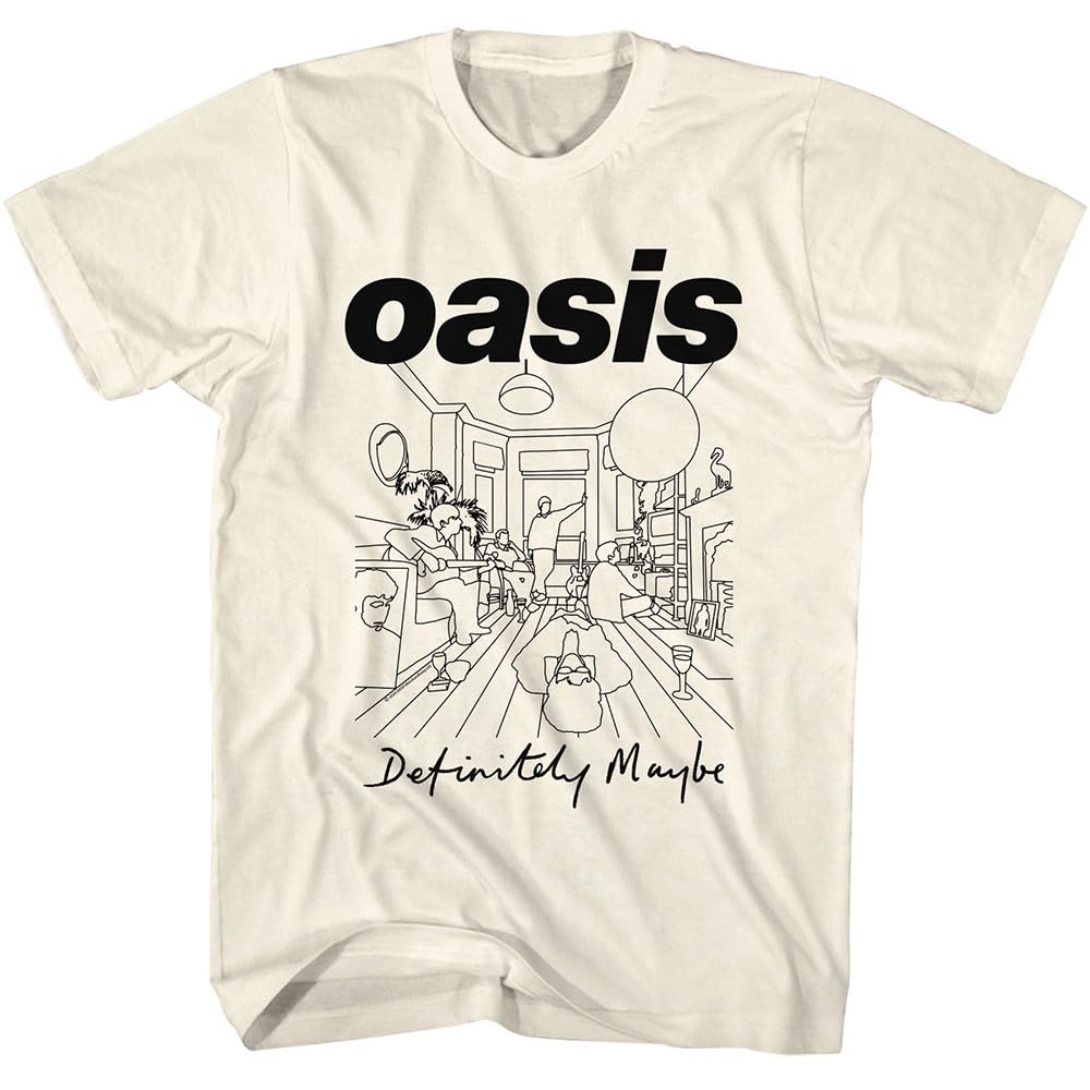 90s USA製 oasis Definitely Maybe Tシャツ (L) Amazon.com: Oasis Band T Shirt Definitely Maybe Adult