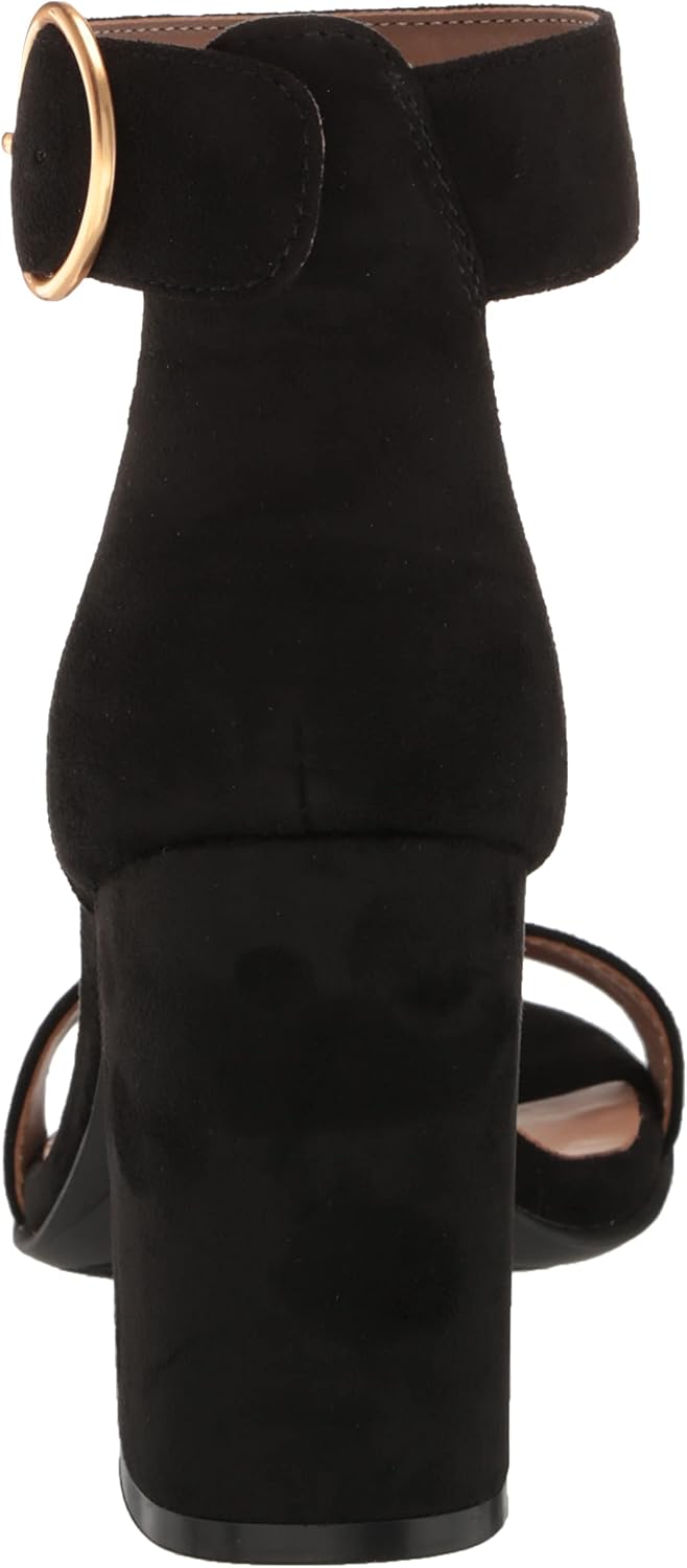 Aerosoles Women's Lawrence Heeled Sandal, Black Faux Suede, 9.5 - Image 3