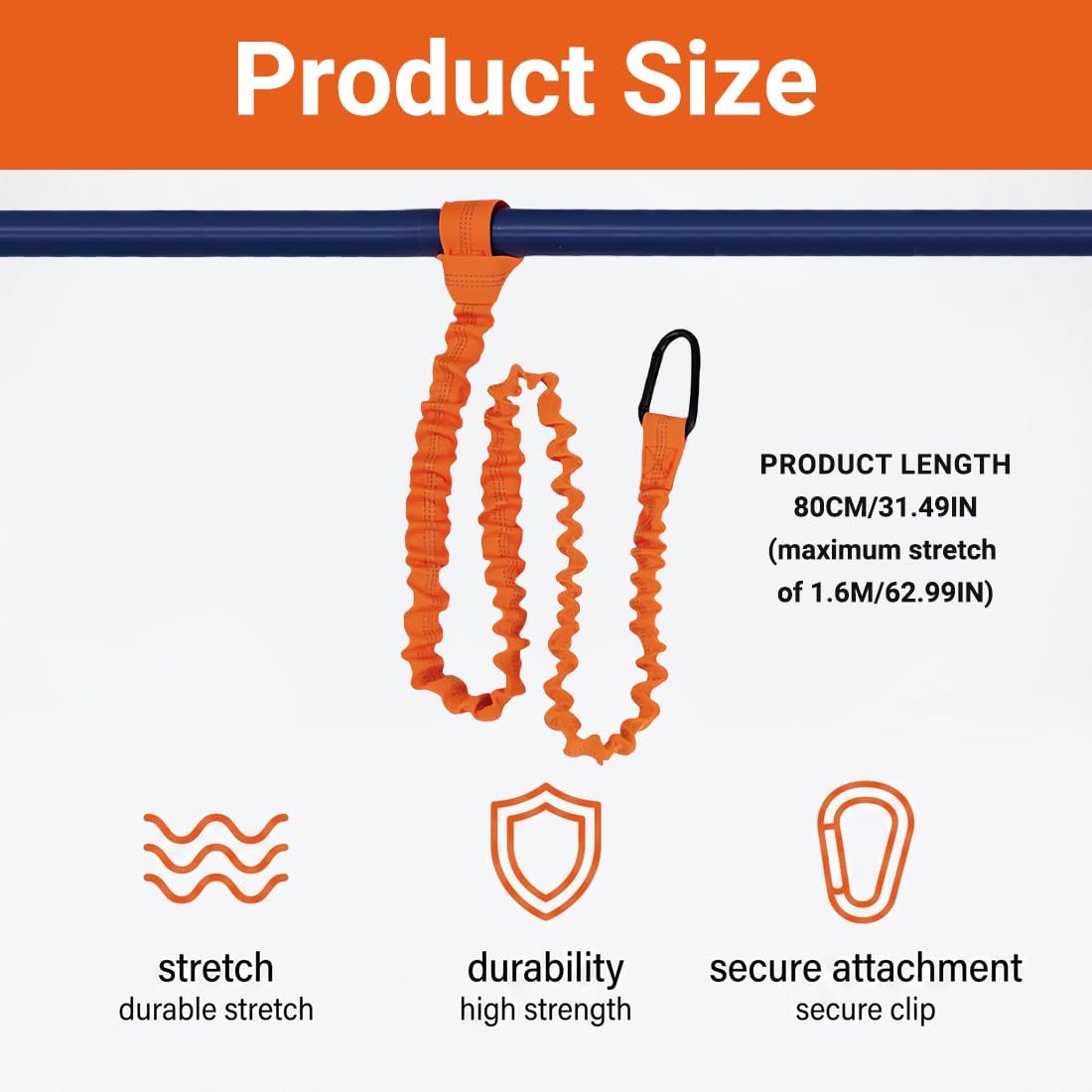 Leash pagaia kayak, corda pagaia anti smarrimento, laccio remo canoa SUP, leash elastico pagaia barca pesca, accessorio sicurezza kayak canoa escursioni acqua